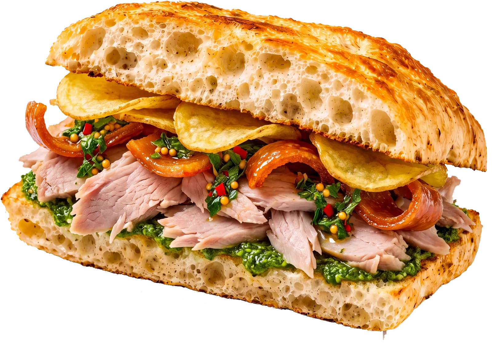 Panino con Porchetta, Galletto Express